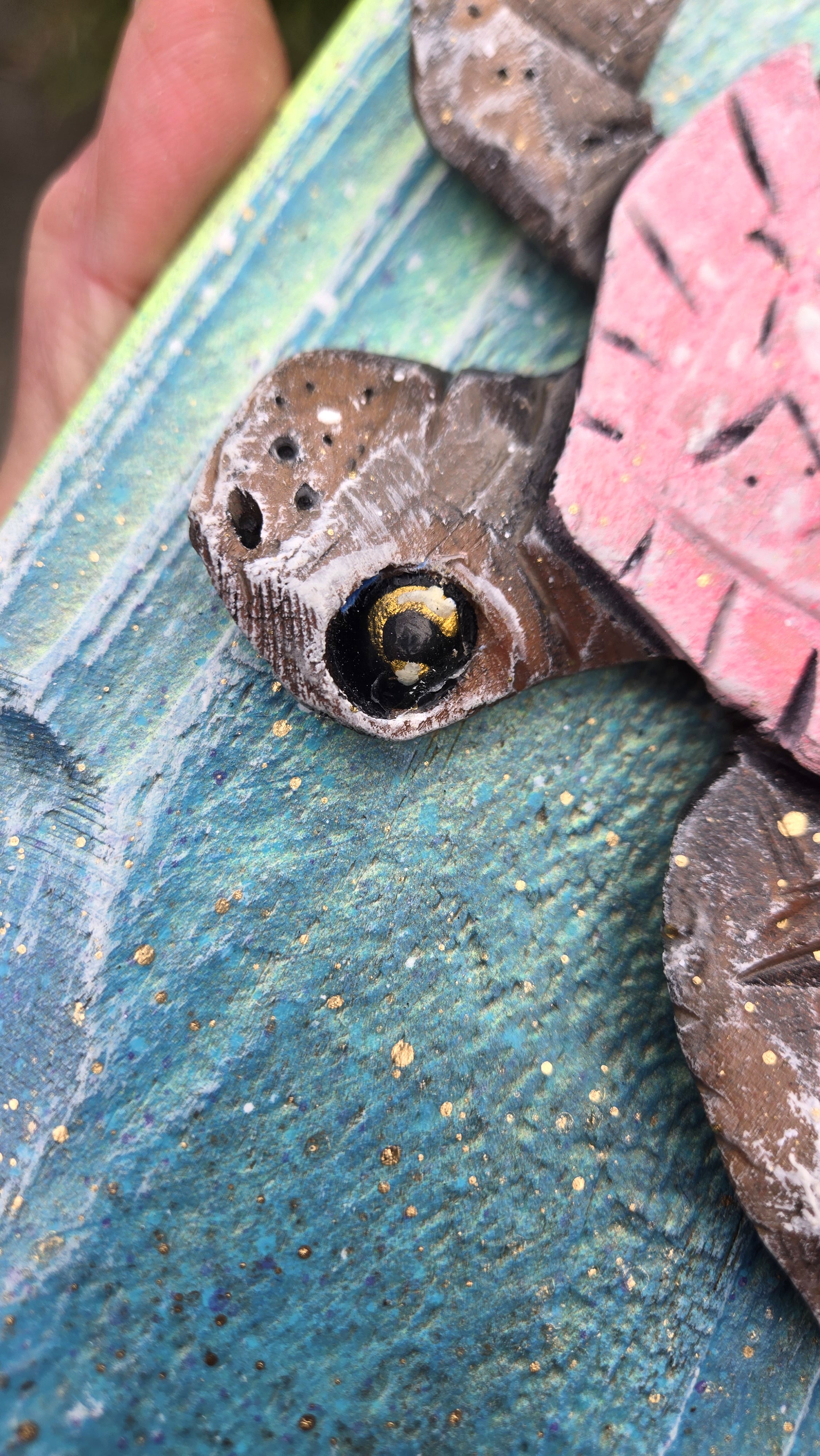 Baby Sea Turtle, Medium Sized, Pink