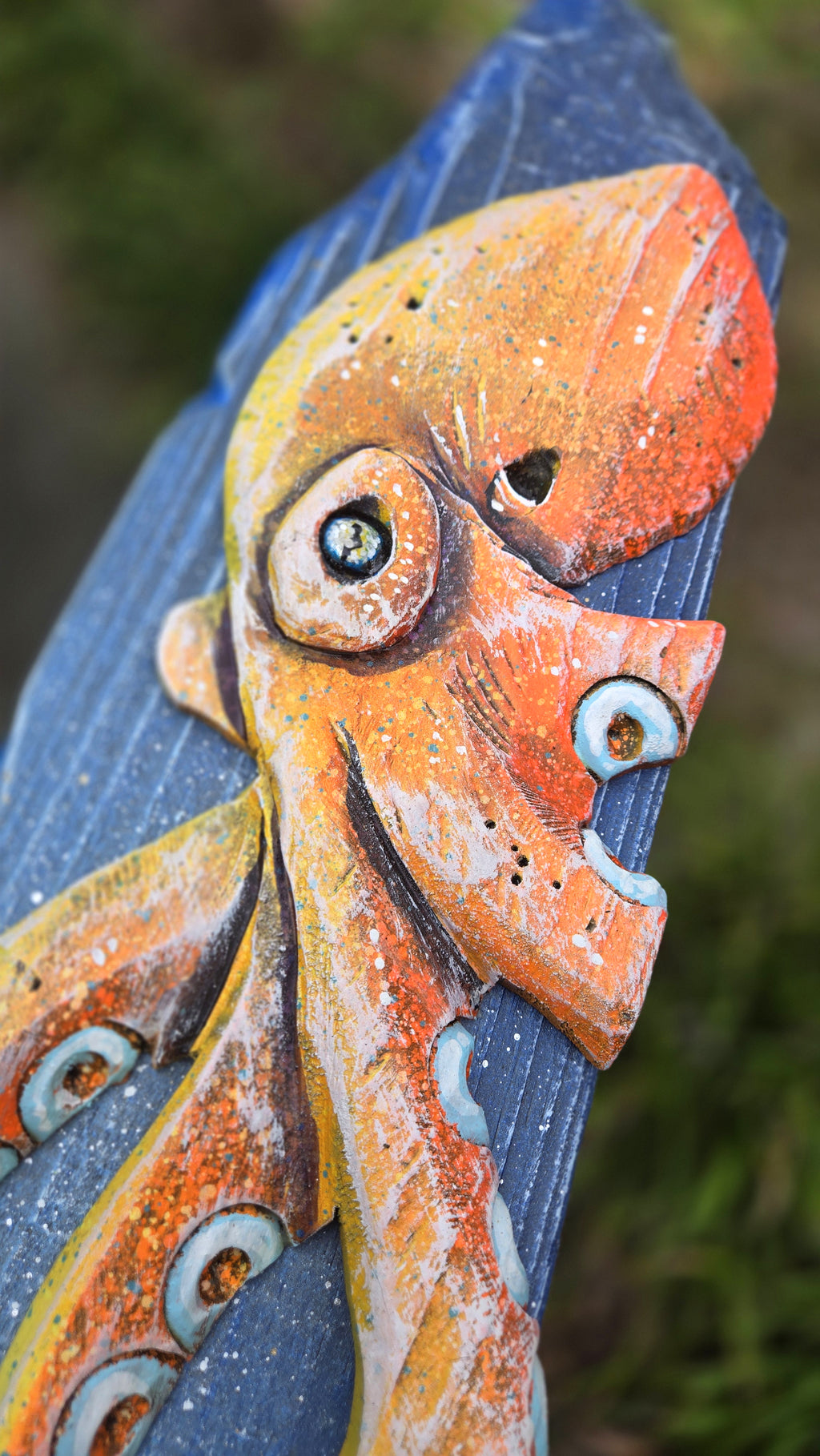 Octopus, Large Sized, Orange