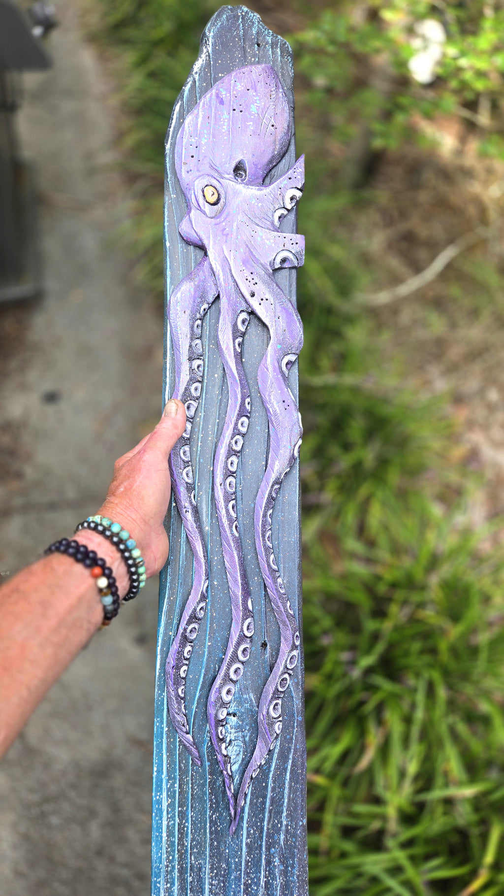 Octopus, Large Sized, Purple