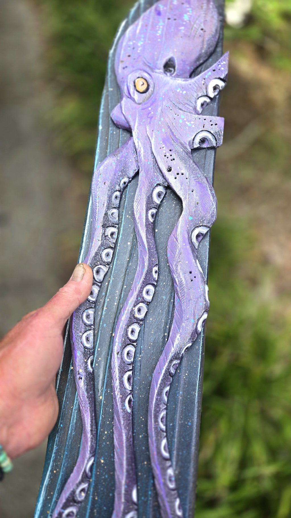 Octopus, Large Sized, Purple