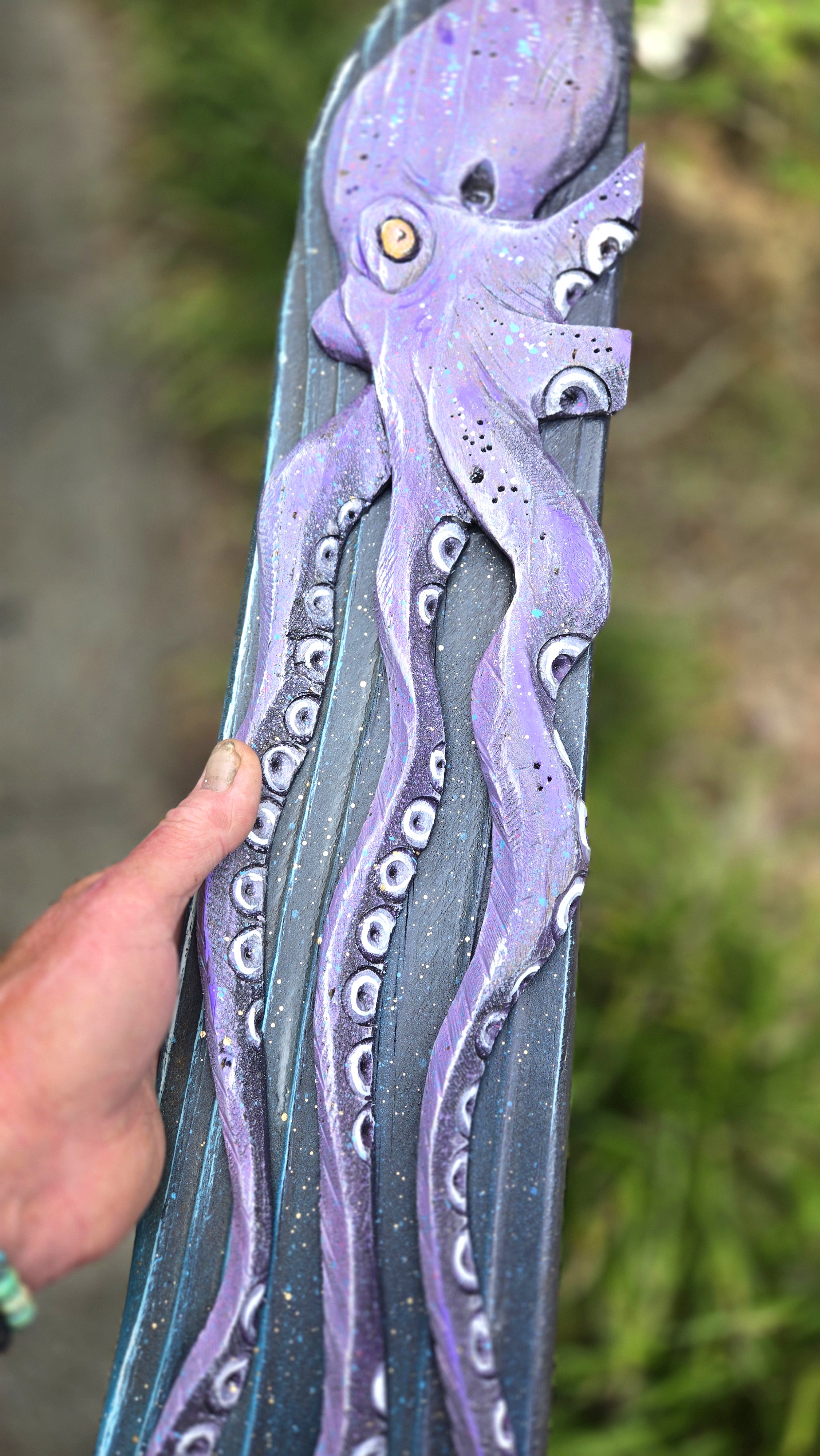 Octopus, Large Sized, Purple