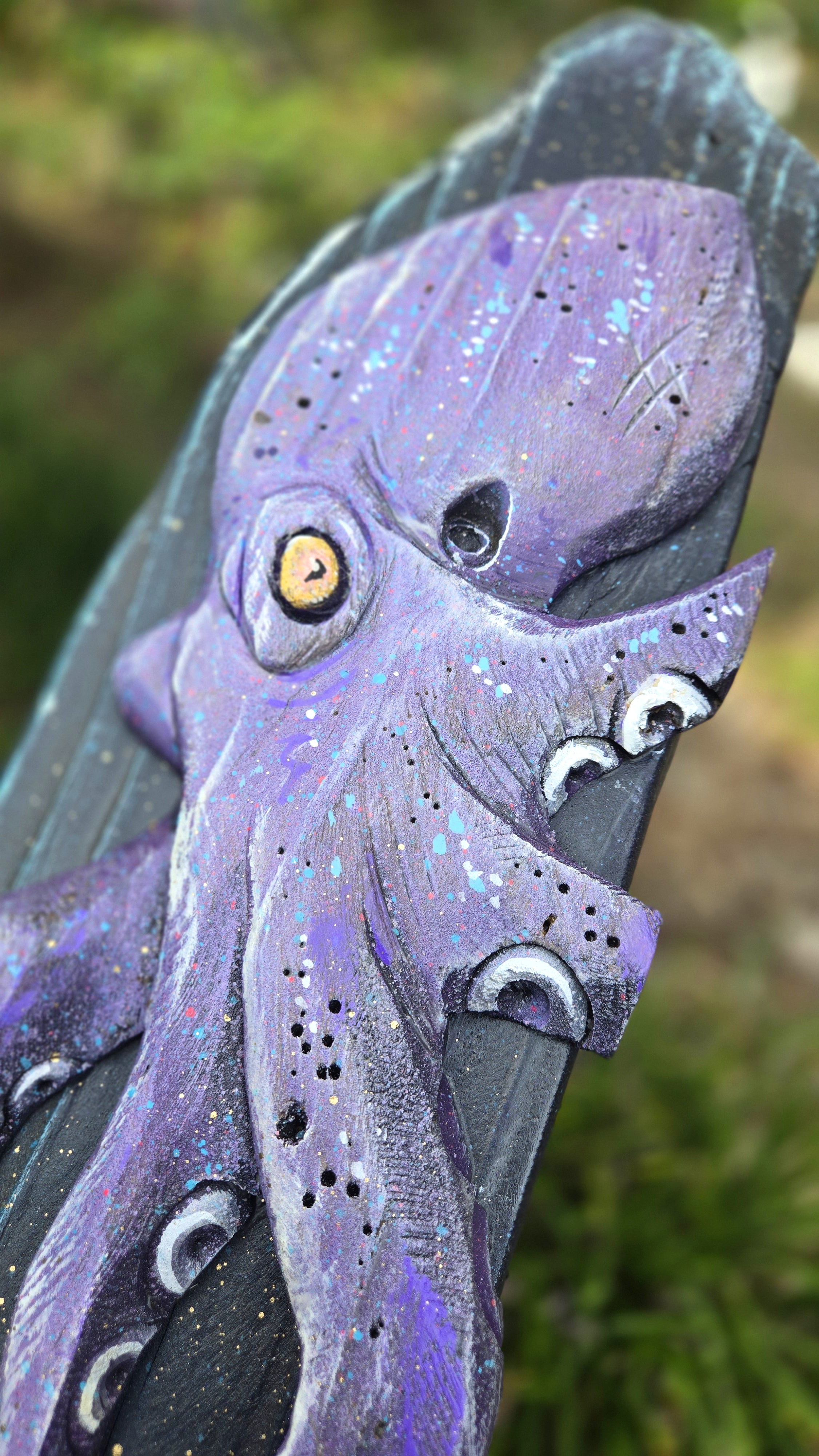Octopus, Large Sized, Purple
