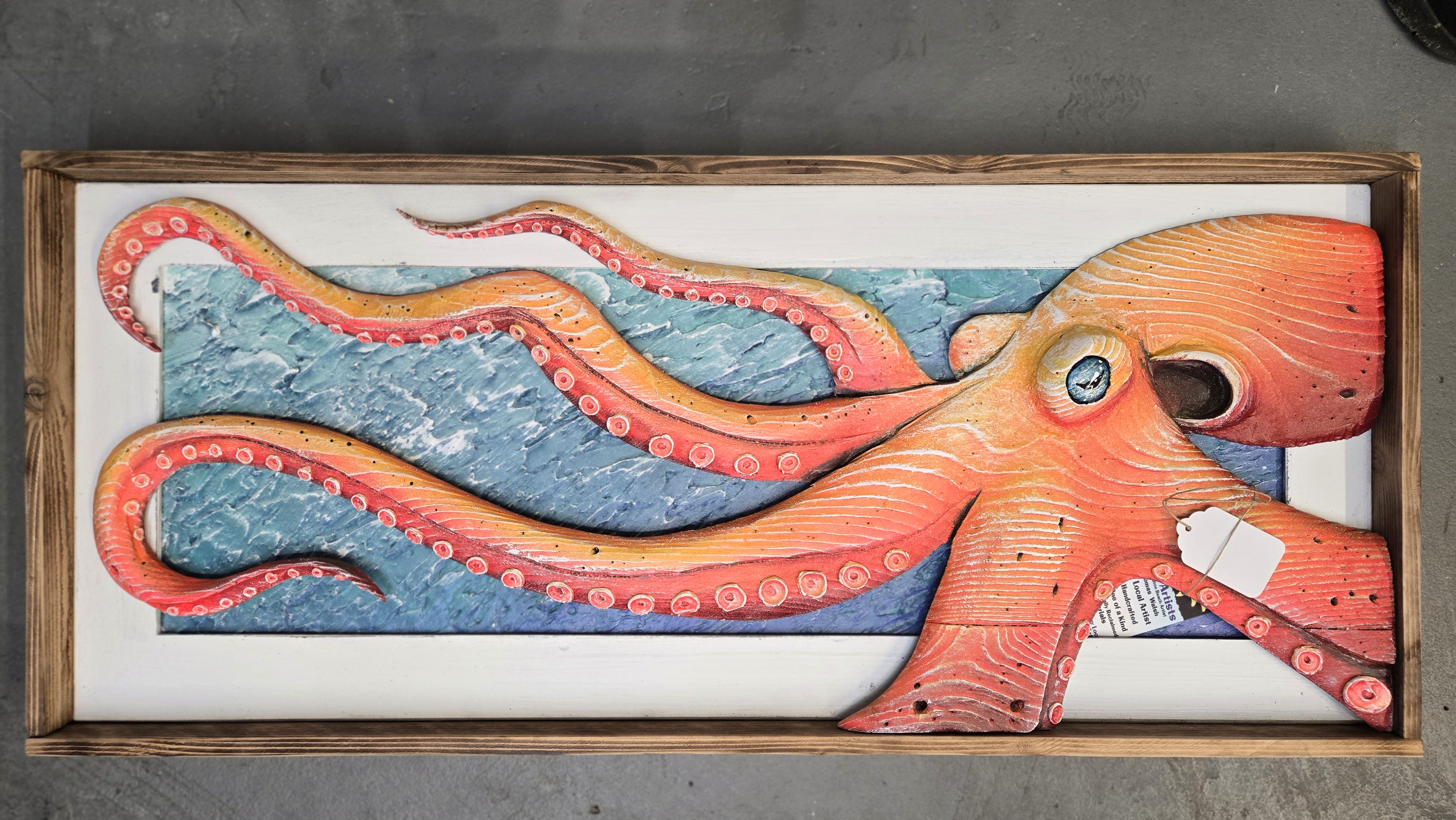 Octopus, Large Sized, Orange