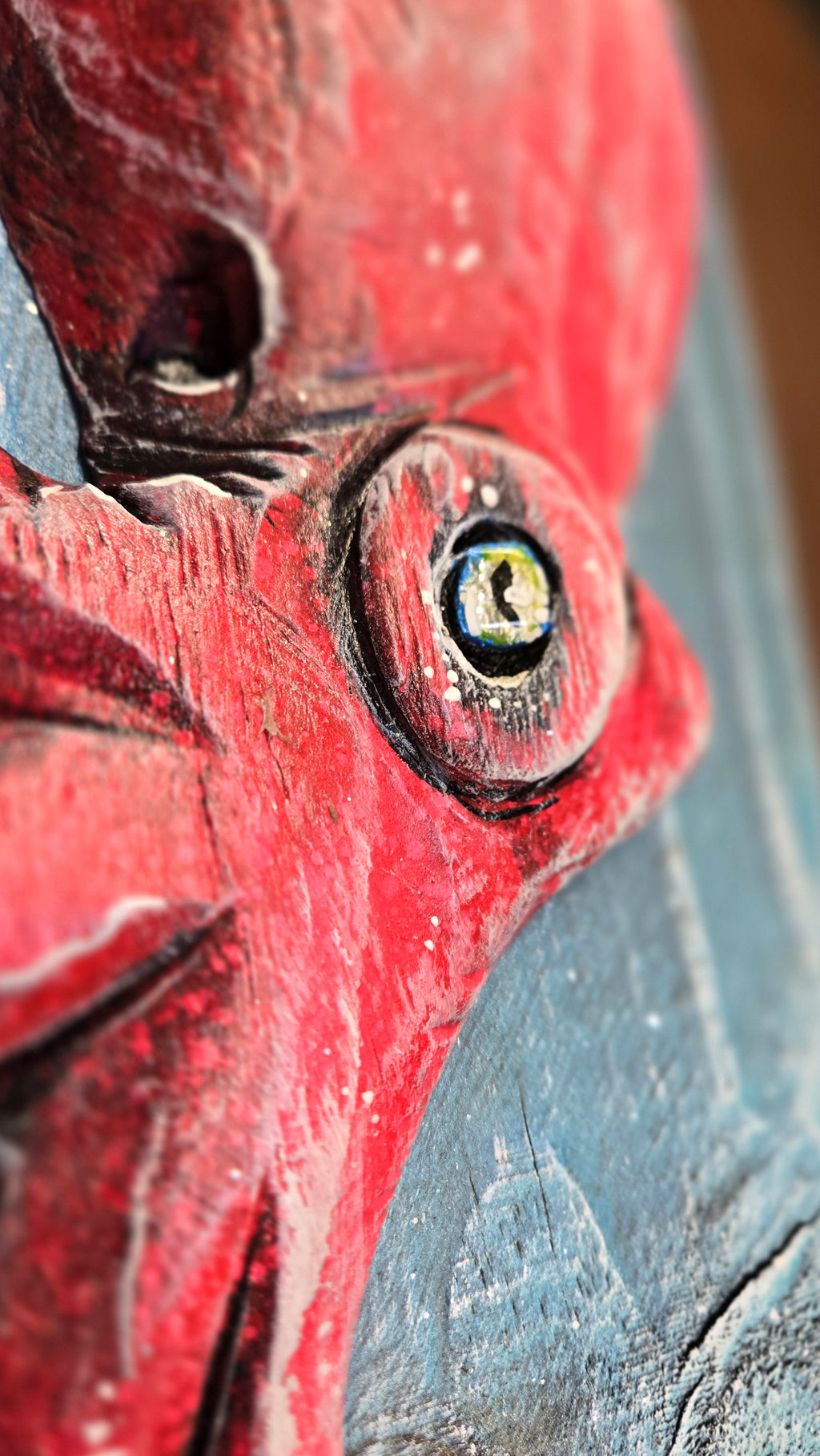 Octopus, Medium Sized, Red