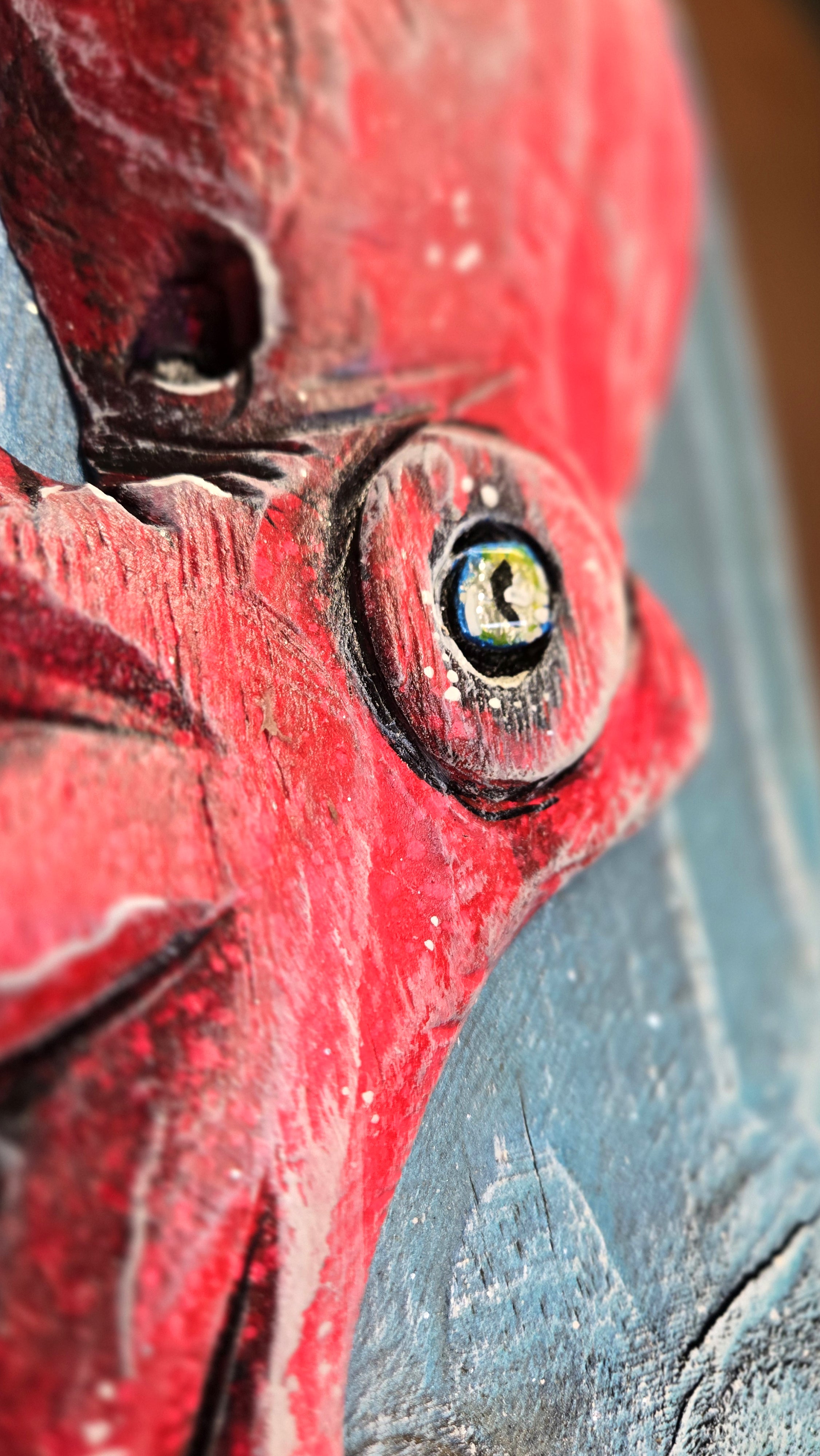 Octopus, Medium Sized, Red