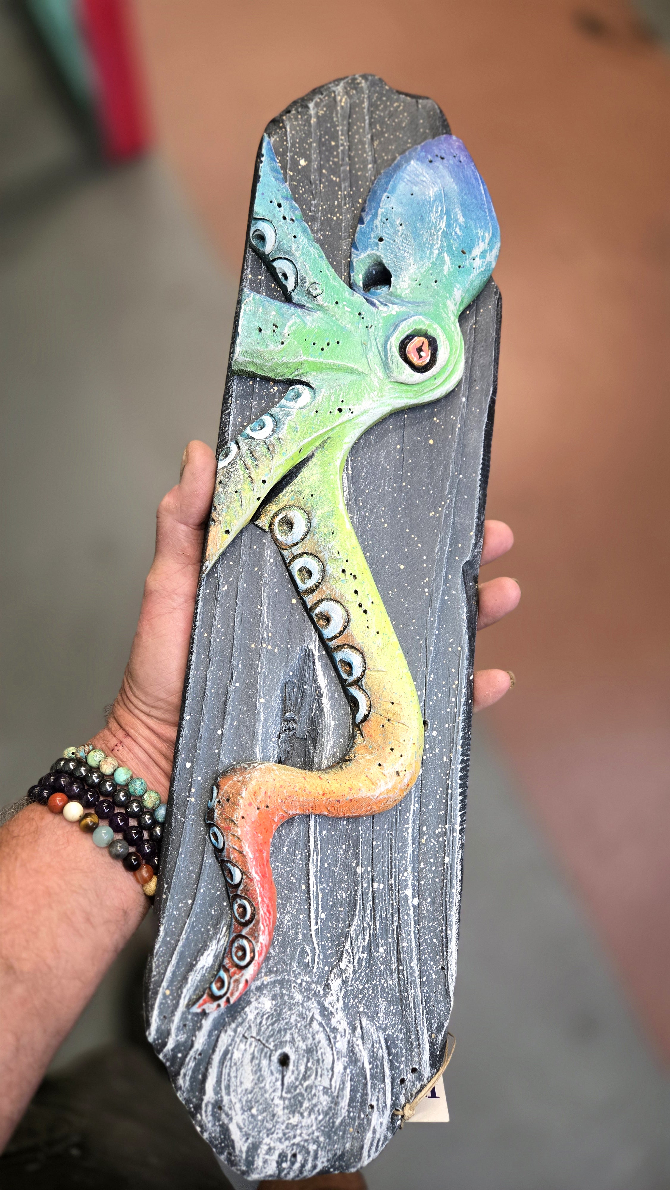 Octopus, Medium Sized, Rainbow